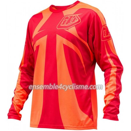 Maillot VTT/Motocross Troy Lee Designs Sprint Reflex Manches Longues N002